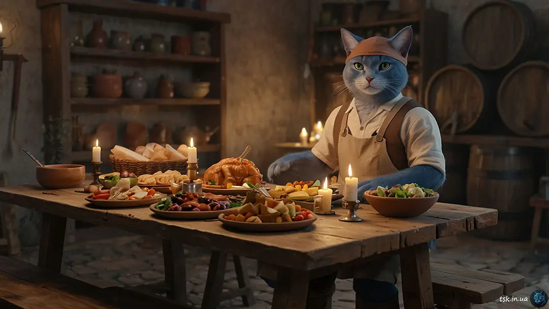 Основні страви – рецепти від Синього Кота