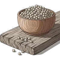 Білий перець 0,3 ч. л.