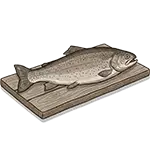 Форель 150 г. (копчена або слабосолона )