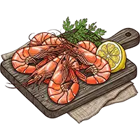 Креветки 300 г. (очищені, середні)