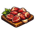 Курячі сердечка 500 г (приблизно 25–30 шт.)