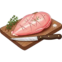 Куряче філе 700 г. ((грудка, без кісток) )