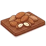 Мигдаль 50 г. (цілий або слайси)