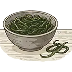 Морська капуста 200 г. ((у розсолі або сушена) )