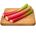 Ревінь 500 г. (5–7 шт стебл)