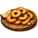 Сушені яблука 120 г.