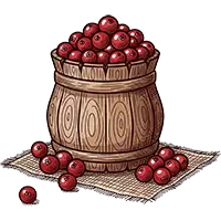 Журавлина 300 г. (свіжа або заморожена)