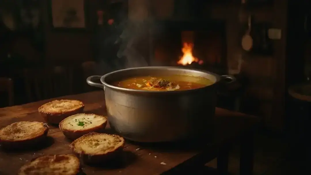 Фотографія страви під назвою М'ясний бульйон 