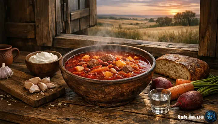 Донецький борщ з квасолею — наваристий східний характер