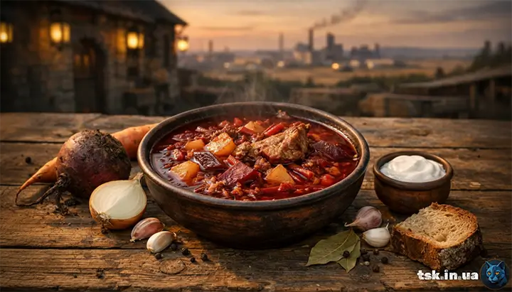 Краматорський борщ з Донеччини