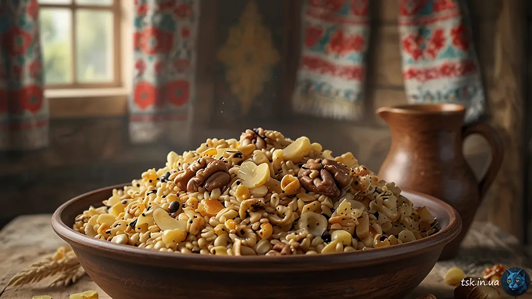 Фотографія страви під назвою Традиційна різдвяна кутя: рецепт з пшениці, маку та меду