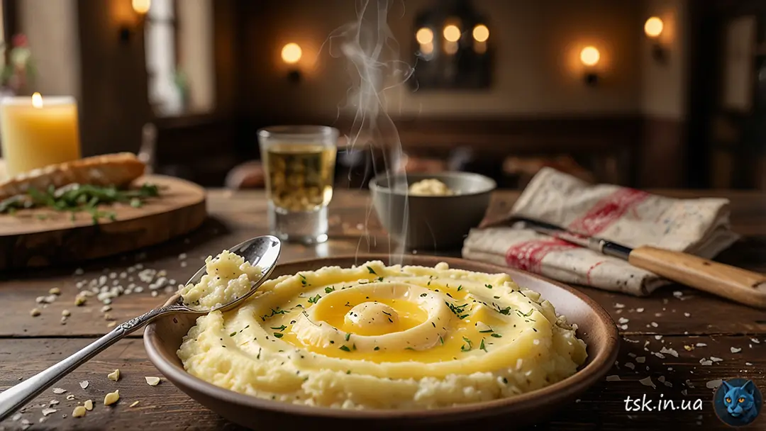 Картопляне пюре з хріном 