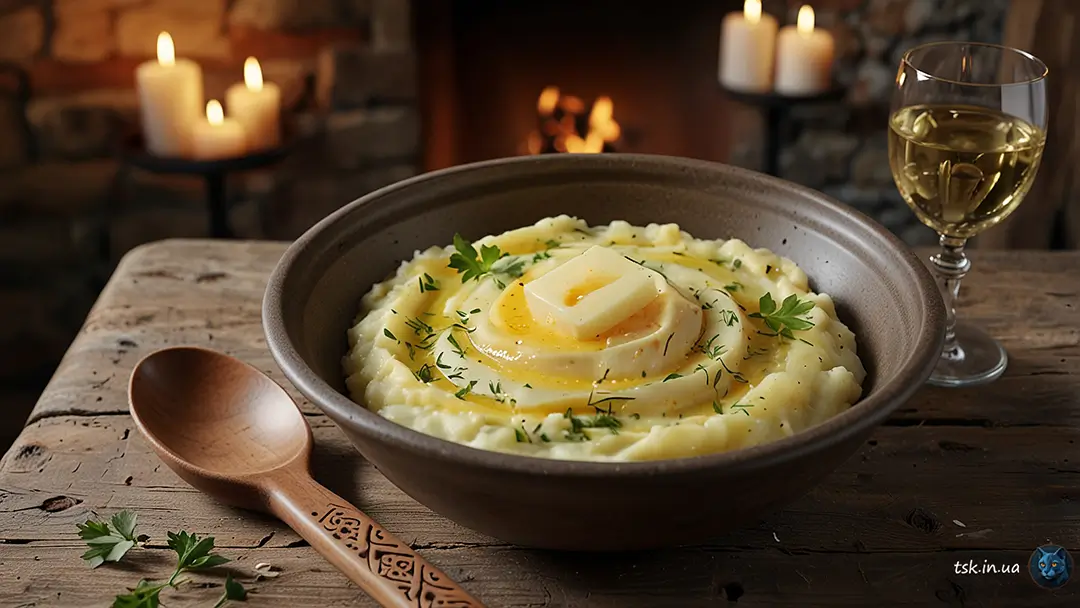 Пюре з картоплі та селери-rave 