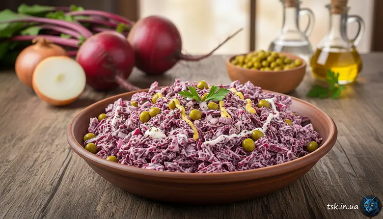 Салат з буряка – пісний овочевий делікатес