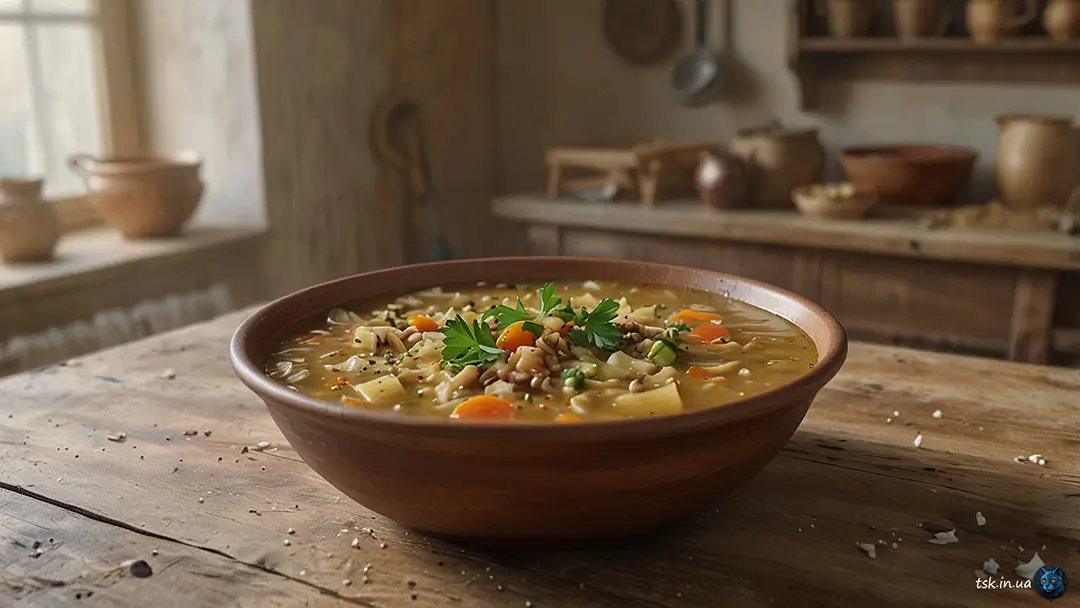 Фотографія страви під назвою Пісний капусняк з пшоном на Святвечір