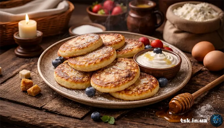 Класичні сирники з сиру — домашній сніданок без метушні