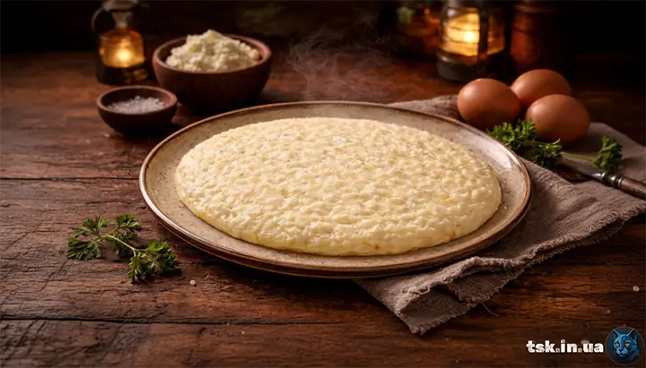 Омлет з кисломолочним сиром — білковий сніданок