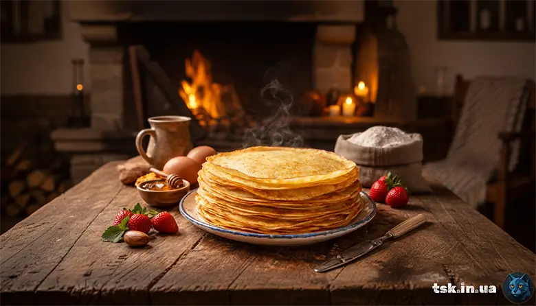 Тонкі млинці — класика таверни без зайвого клопоту