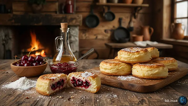 Пиріжки з вишнями — традиційний український десерт