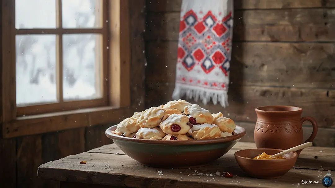 Фотографія страви під назвою Вареники з вишнями на Святвечір