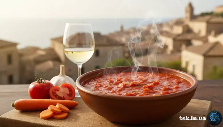 Томатний соус з білим вином — ароматна основа для риби, пасти й м’яса