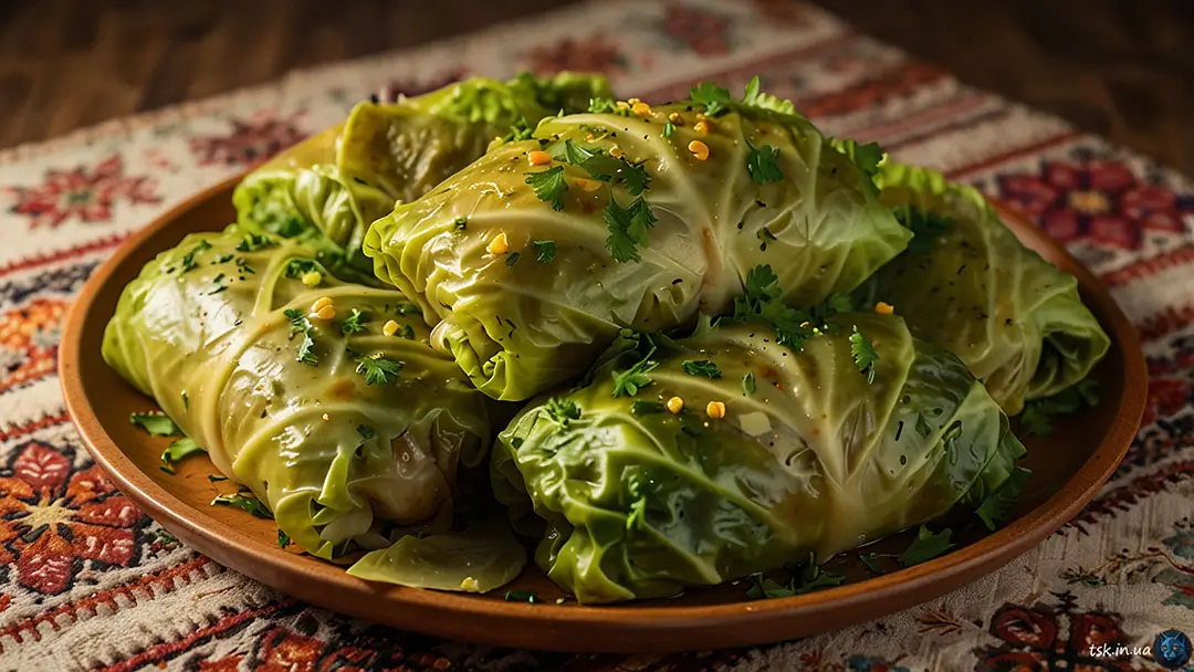 Фотографія страви під назвою Пісні голубці з сочевицею й рисом на Святвечір