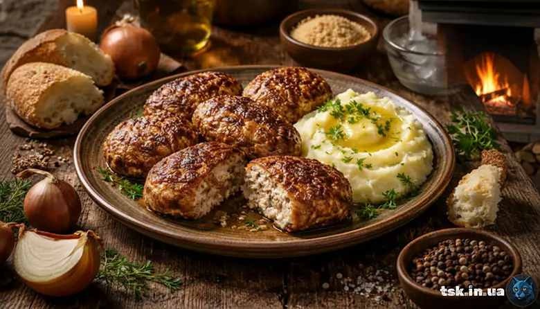 Соковиті домашні котлети — класичний рецепт від Таверни «Синій кіт»