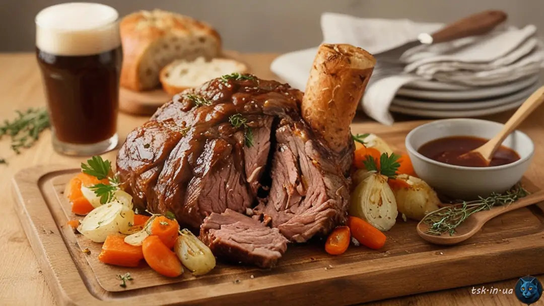 Гомілка яловича по-домашньому (slow-cooked) – автентичний ірландський рецепт