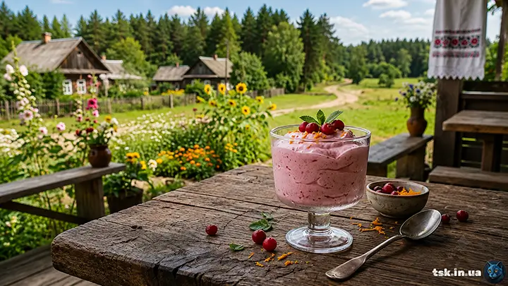 Ягідний мус із журавлини