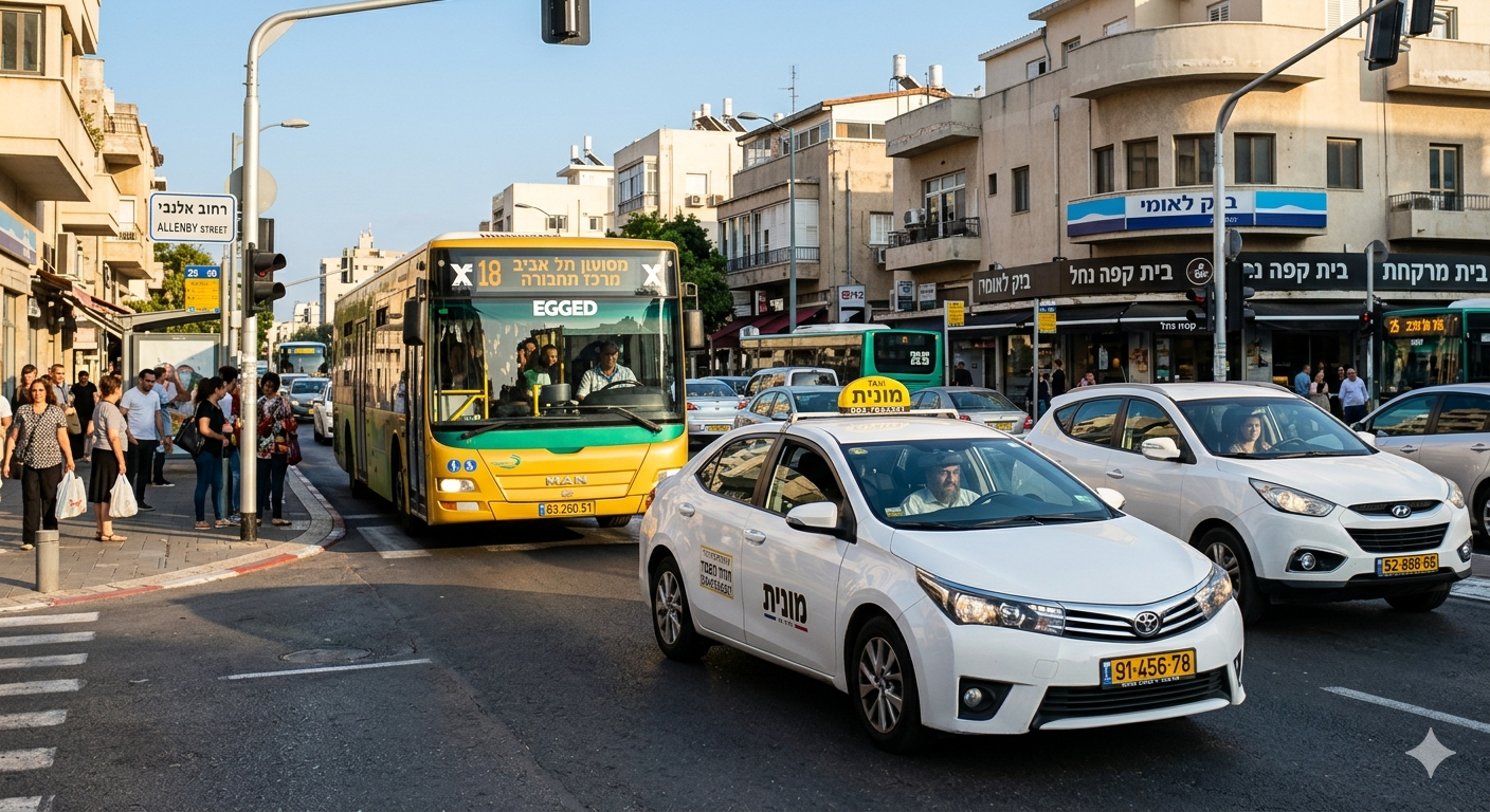 חדשות תחבורה: מהפכת התחבורה הציבורית והמוניות בישראל