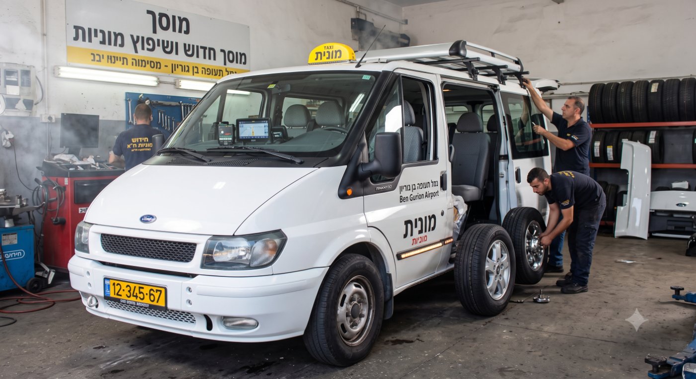צומת סואן בישראל עם רמזורים ותמרורים, המדגיש את יישום חוקי תנועה ובטיחות בדרכים. — תמונה שנוצרה בעזרת בינה מלאכותית