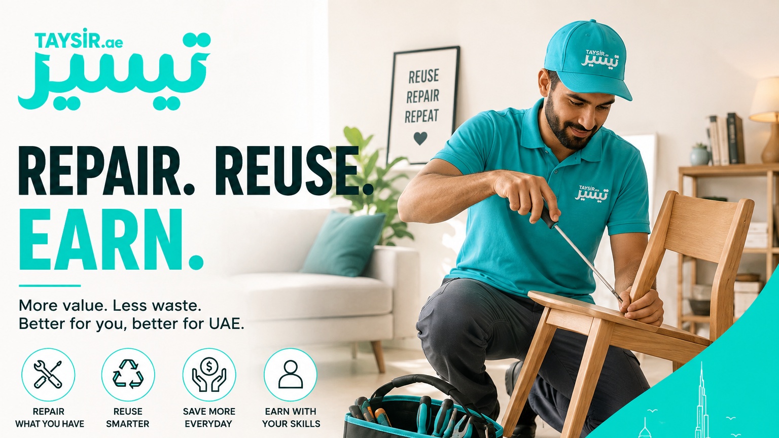 Repair, Reuse, Earn: The UAE’s Smarter Task Economy