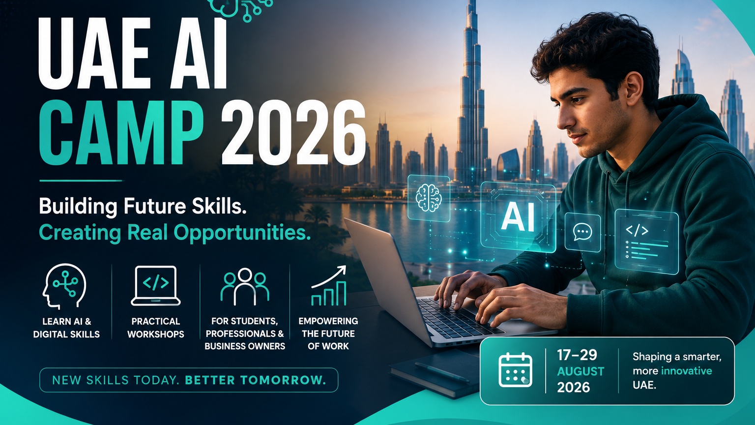 UAE AI Camp 2026: Learn Future Skills Without Forgetting the Skills You Already Have