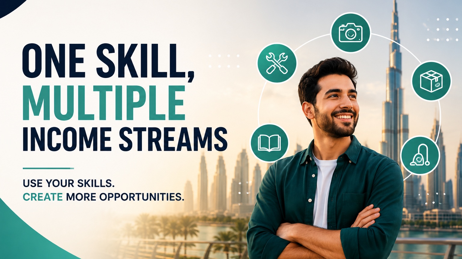How to Convert One Skill Into Multiple Income Streams in the UAE