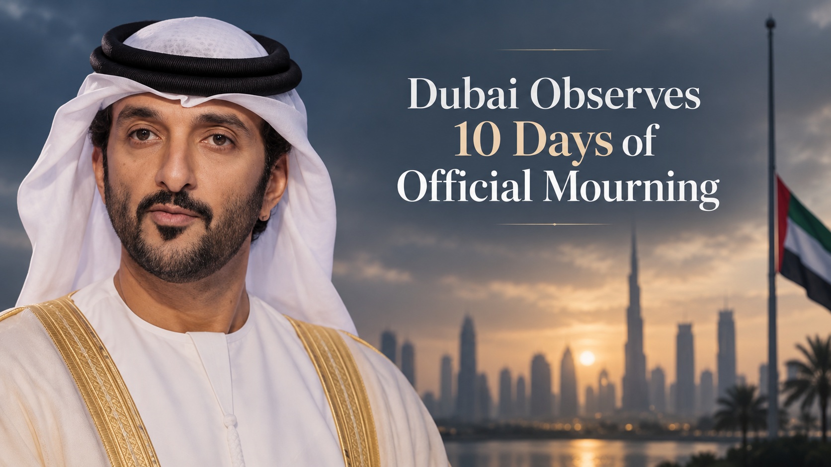 Dubai Declares 10 Days of Mourning for Sheikh Ahmed bin Rashid Al Maktoum
