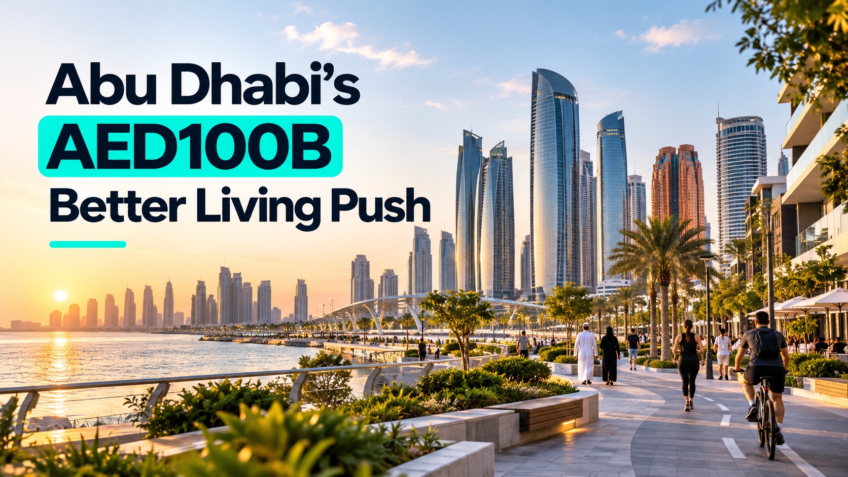 Abu Dhabi Is Putting AED100 Billion Behind Better Everyday Living