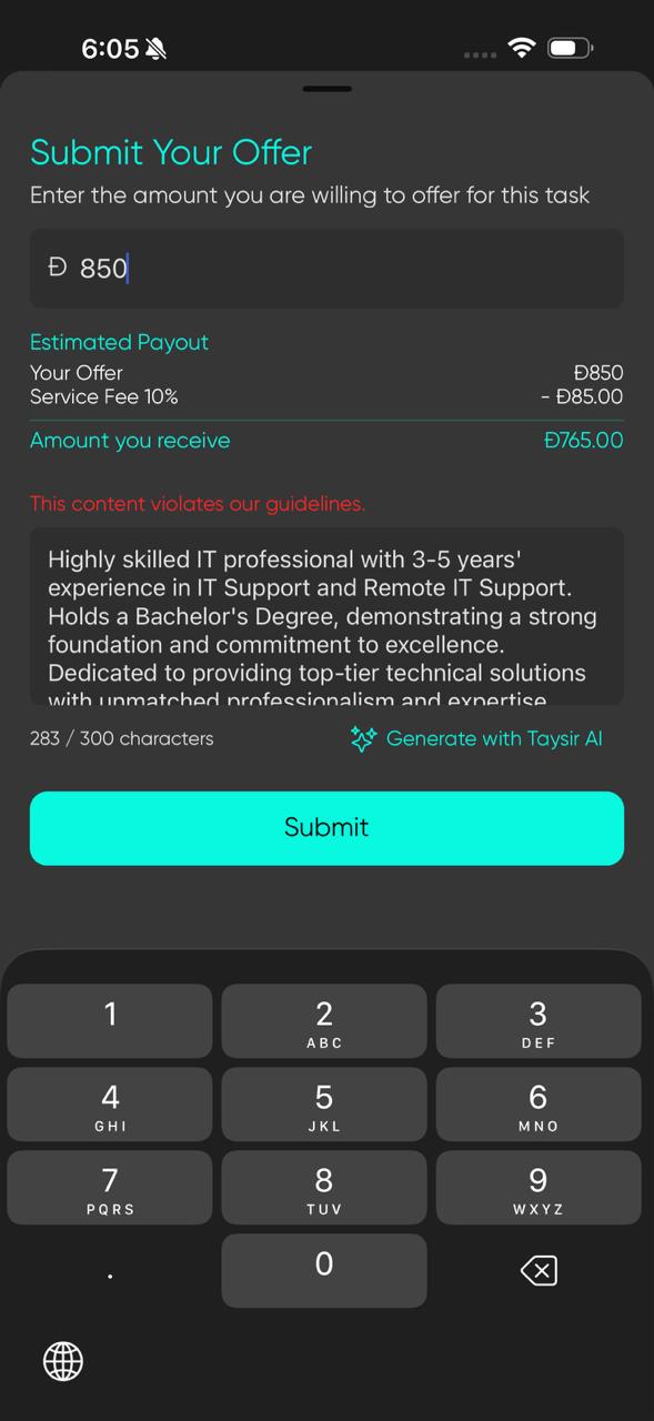 How Taysir AI Moderation Is Building Safer Conversations Across the UAE Service Marketplace 1