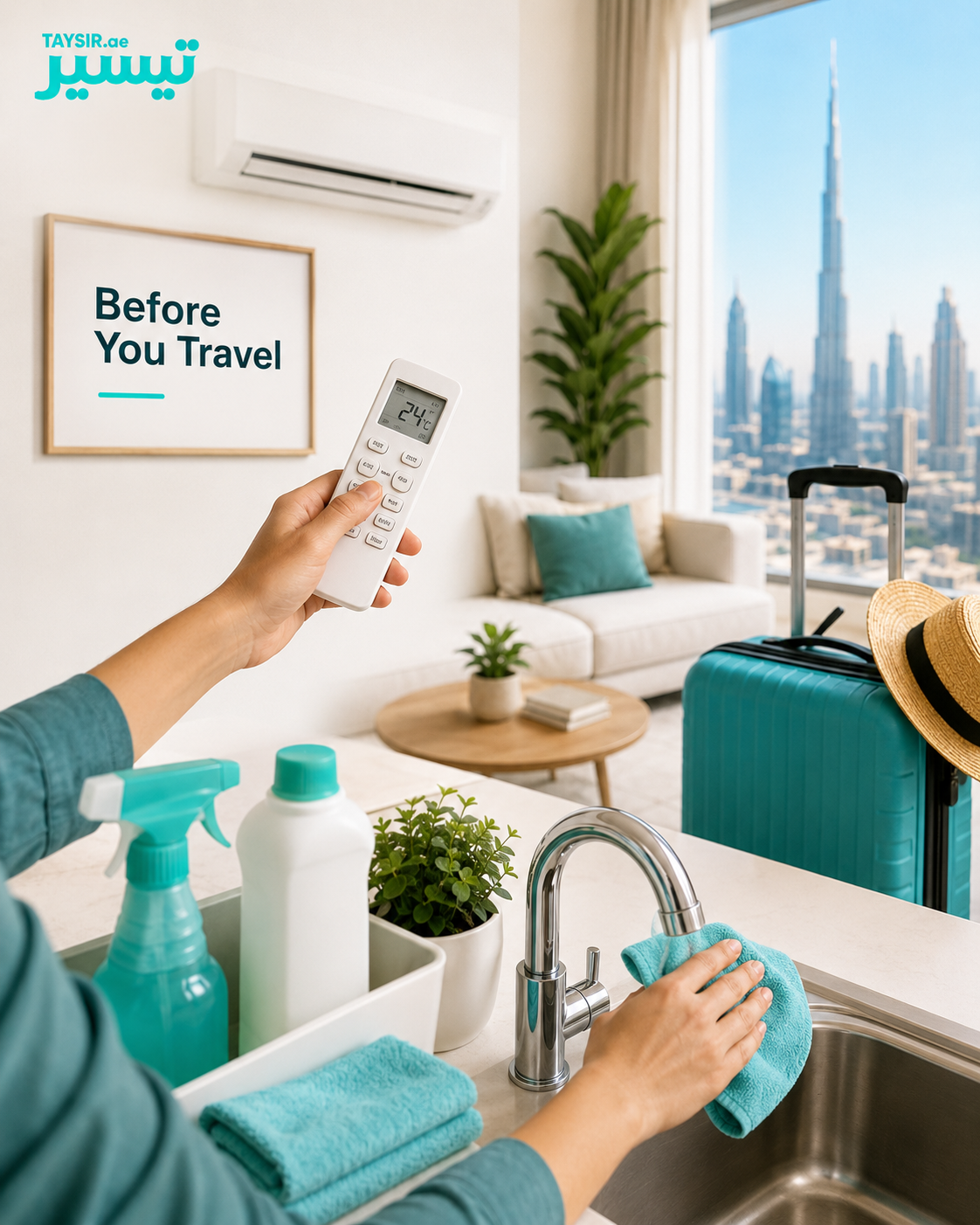 Going Away This Summer? Complete This UAE Home Checklist Before You Travel 1