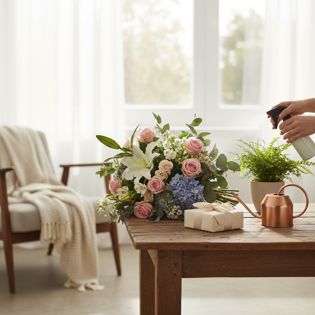 Çiçek Bakımı Nasıl Yapılır? TazeBiJest ile Evinizde