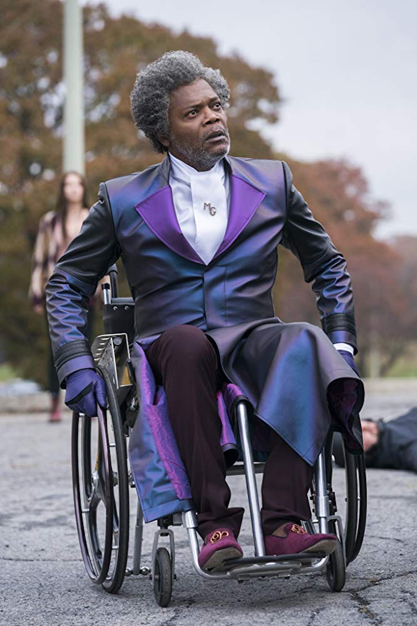Samuel L. Jackson in Glass