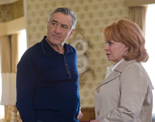 Robert De Niro and Jacki Weaver in Silver Linings Playbook