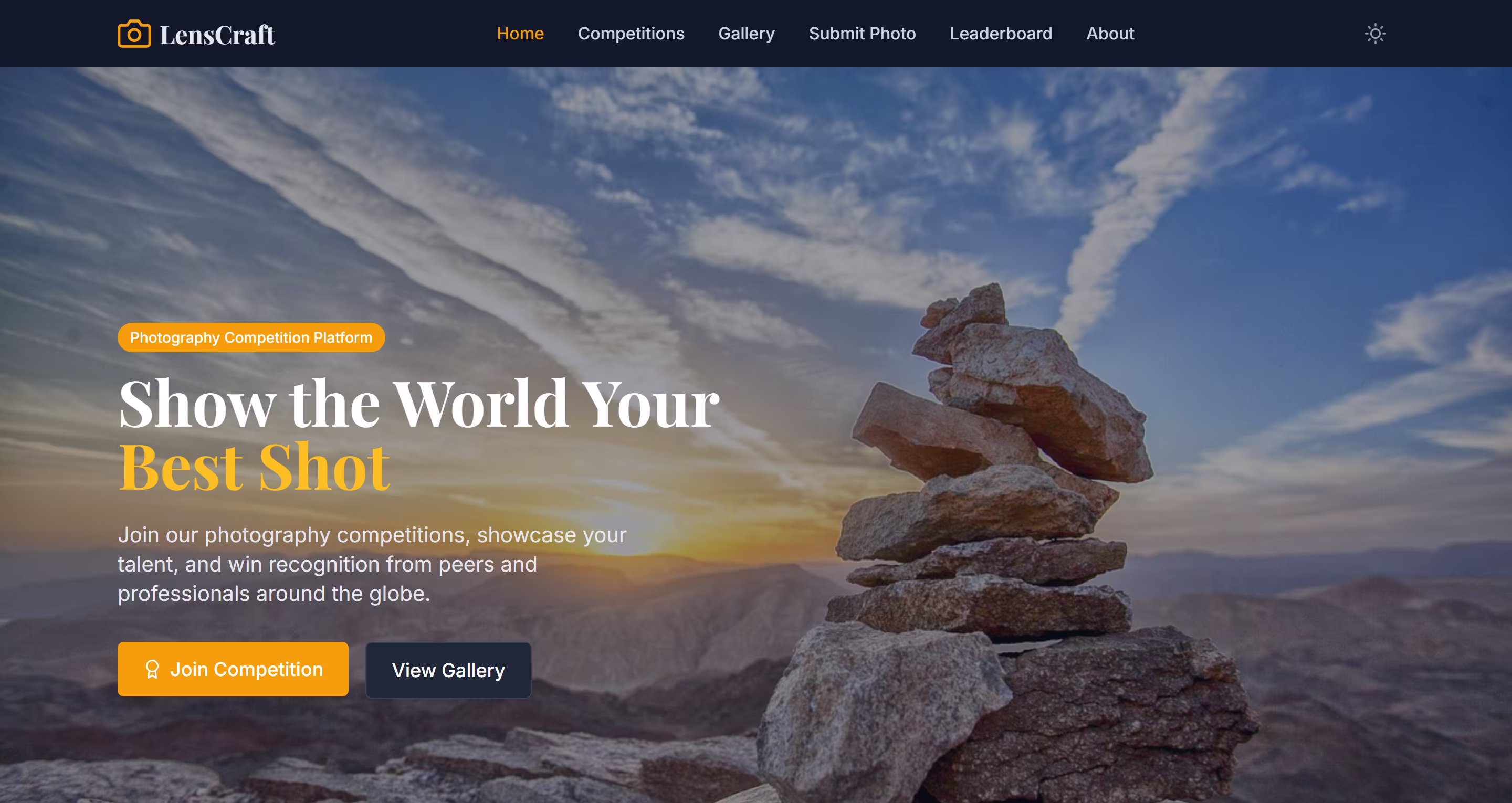 Photography Competition Portal