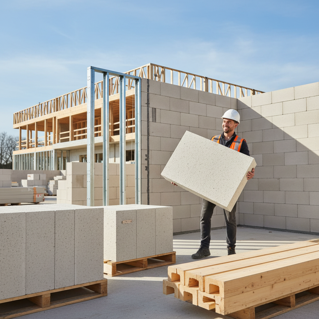 Eficiencia en costo de construccion con materiales ligeros