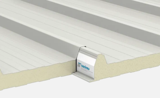 Panel Isocop para techo, espuma PUR o PIR desde 1.0" hasta 8.0"