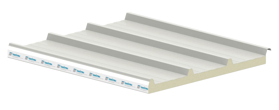 Panel ISOVINILE para techo, PUR cara interna con vinil reforzado