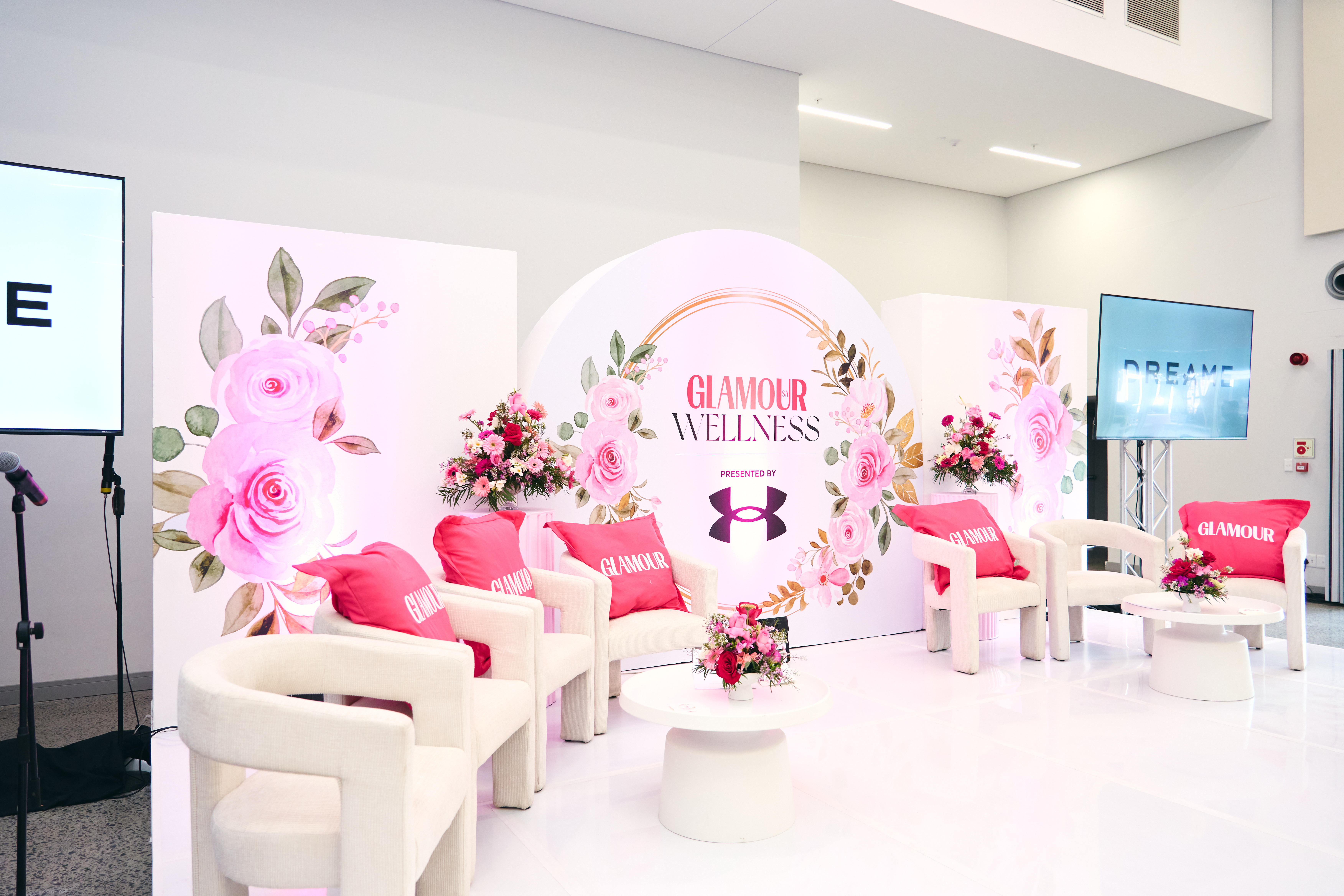 Glamour x Under Armour wellness event at Newlands Cricket Ground