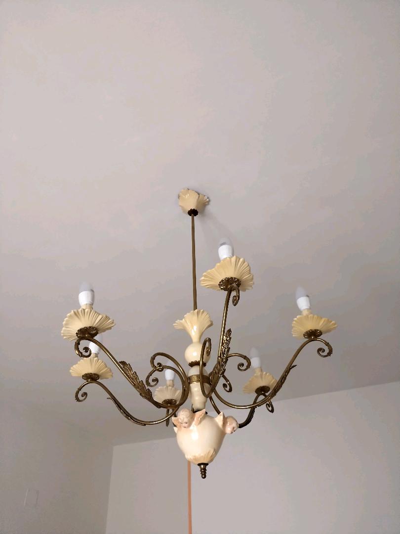 Immagine di lampadario anni 60