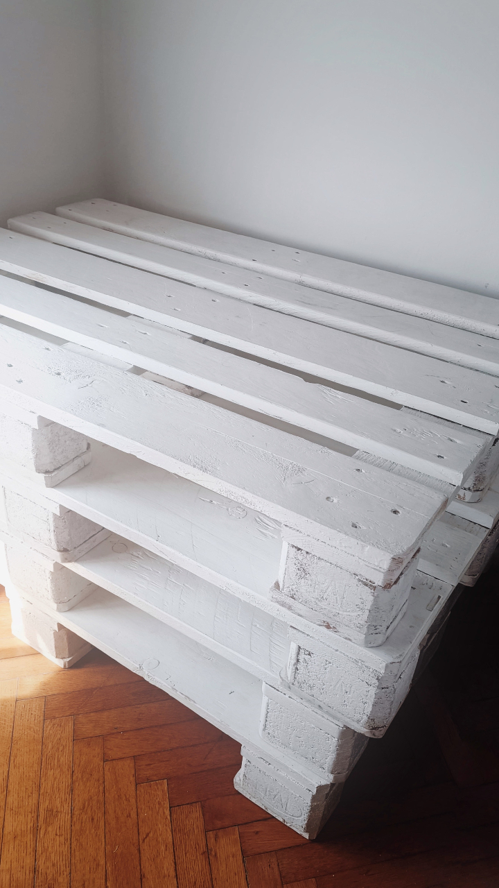 4 pallet 120x80 - molto robusti e resistenti — immagine 1