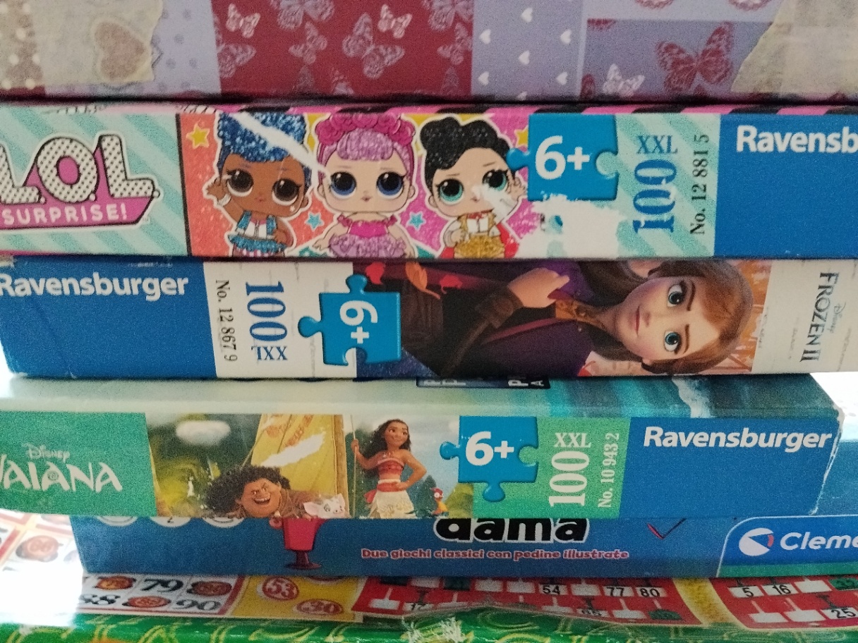 Regalo n. 3 puzzle (LOL, Frozen e Vaiana) — immagine 1