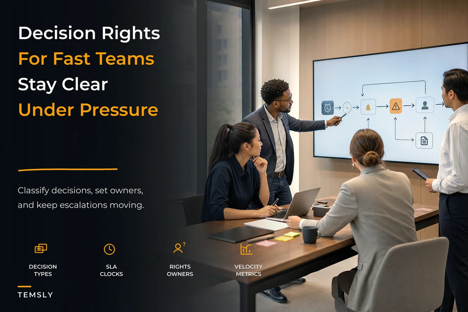 Decision Architecture That Keeps High‑Velocity Teams Moving: Classify Decisions, Assign Rights, Set SLAs and Measure Decision Velocity